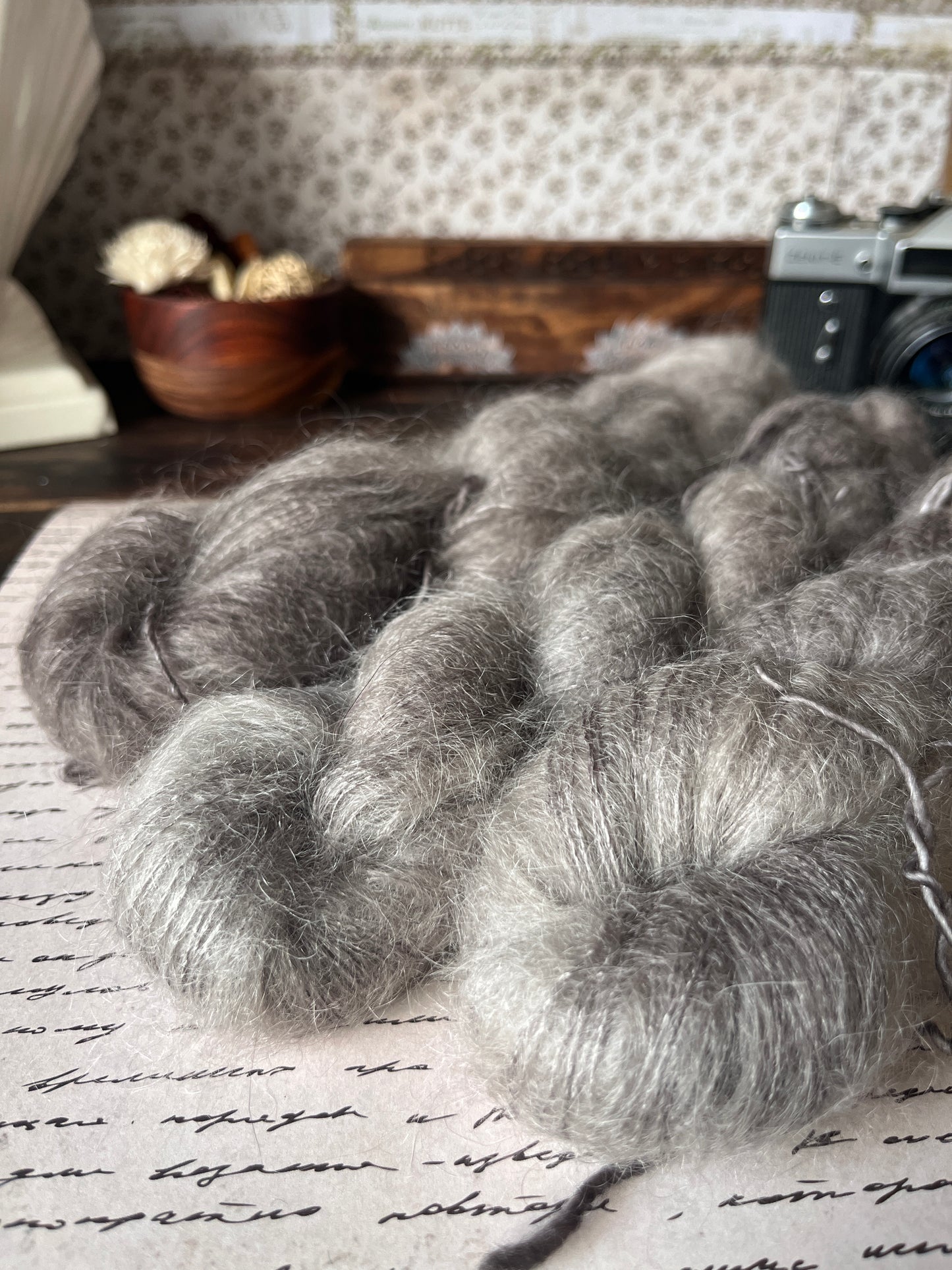 Misty Morning - Mohair/Silk