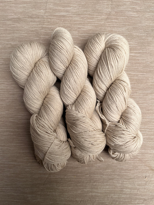 Paper Bark (Naturally Dyed) - Simple Sock
